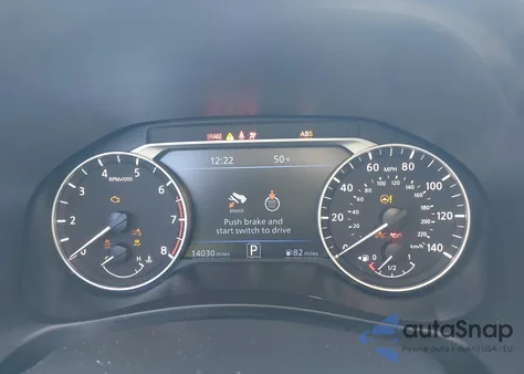 2022 Nissan Altima Sl Fwd из США, поврежденный, VIN 1N4BL4EVXNN393159